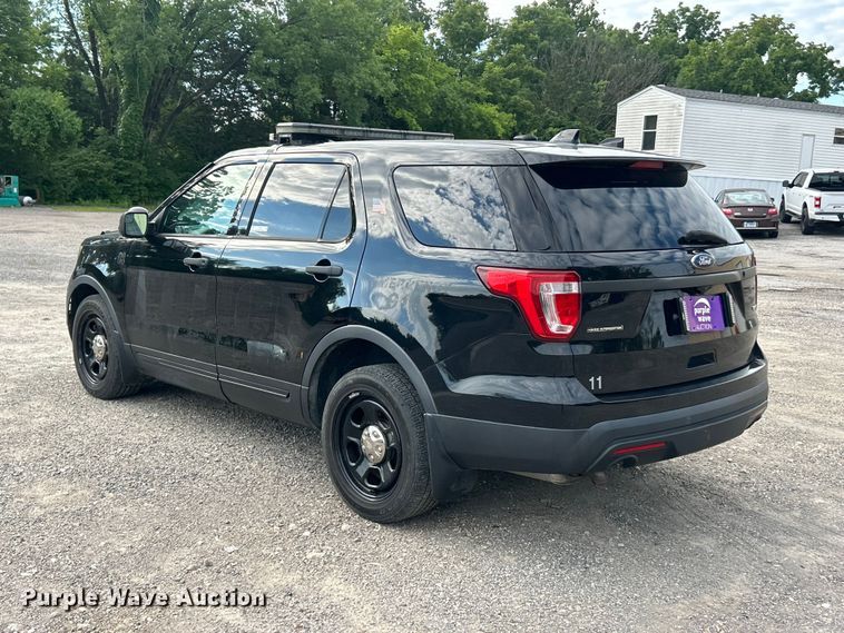 image for item FT6043 2017 Ford Explorer Police Interceptor SUV