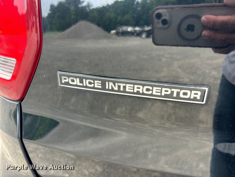 image for item FT6043 2017 Ford Explorer Police Interceptor SUV