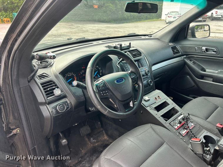 image for item FT6043 2017 Ford Explorer Police Interceptor SUV