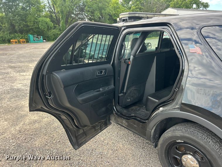 image for item FT6043 2017 Ford Explorer Police Interceptor SUV