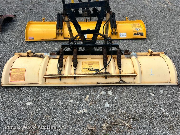 image for item FT6048 (2) Meyers snow plows