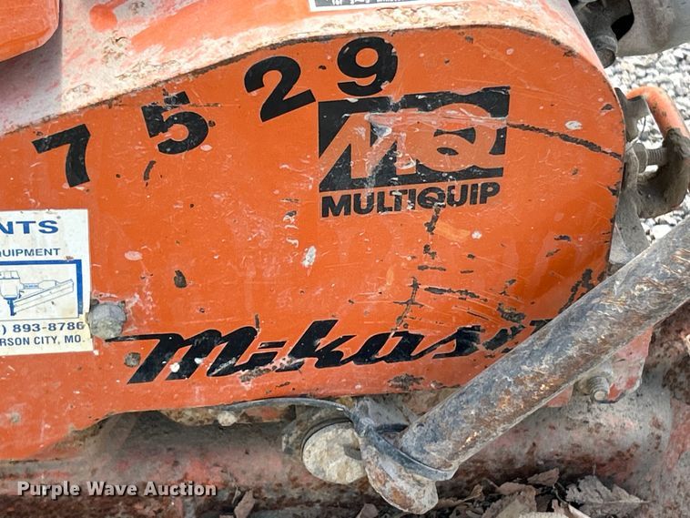 image for item FT6052 Multiquip Mikasa 77 plate compactor