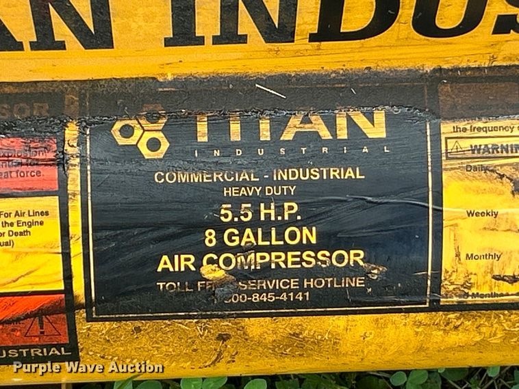 image for item FT6056 Titan air compressor