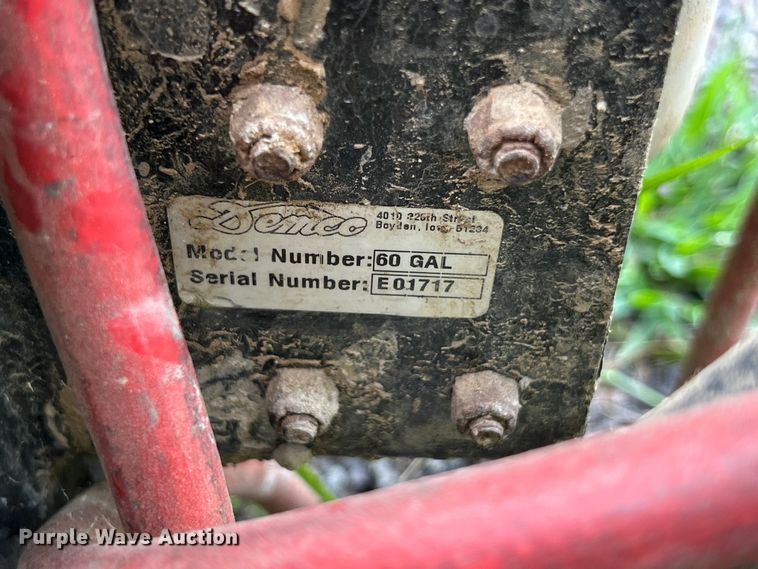 image for item FT6058 Demco 60 Gal sprayer