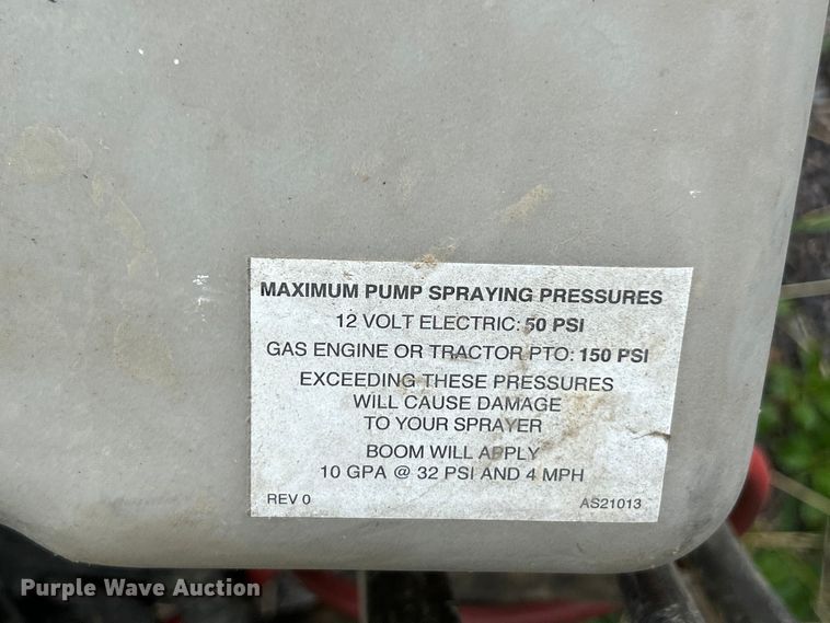 image for item FT6058 Demco 60 Gal sprayer