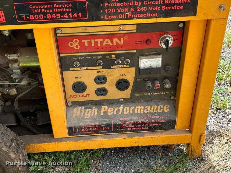 image for item FT6063 (2) Titan 8500 generators