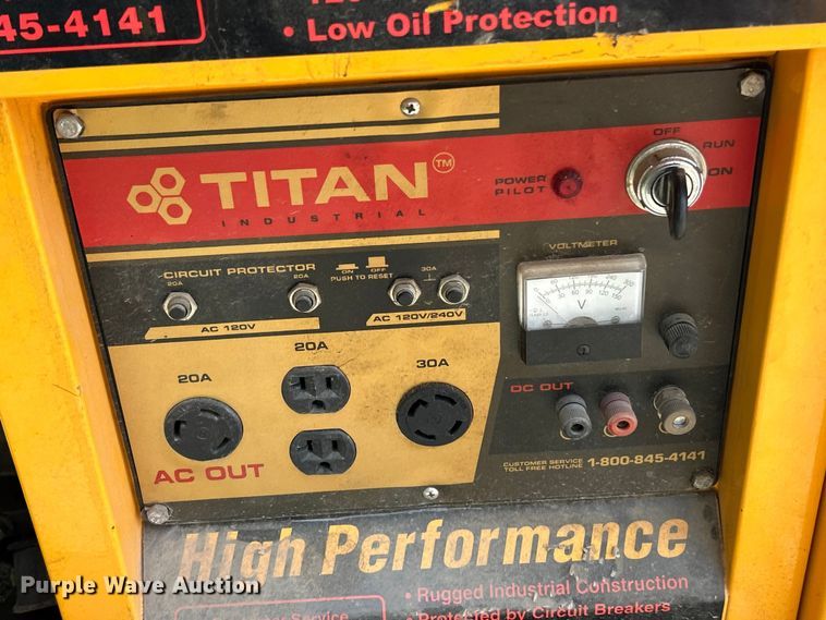 image for item FT6063 (2) Titan 8500 generators