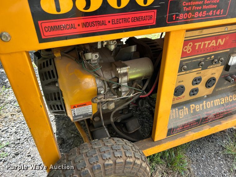 image for item FT6063 (2) Titan 8500 generators