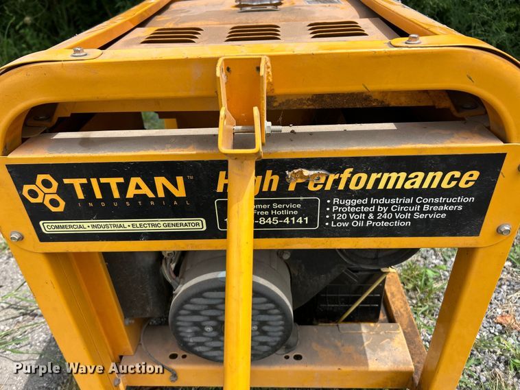 image for item FT6063 (2) Titan 8500 generators