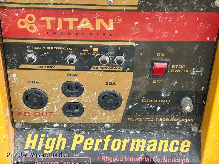 image for item FT6063 (2) Titan 8500 generators