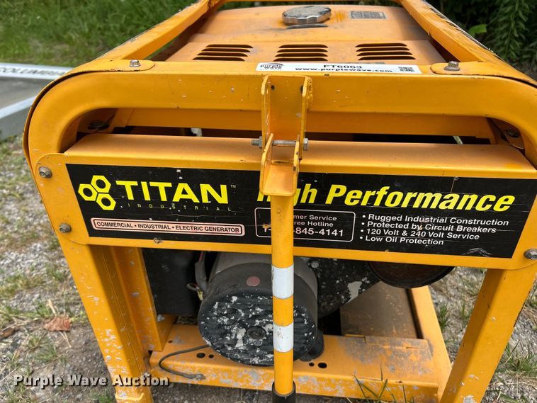 image for item FT6063 (2) Titan 8500 generators