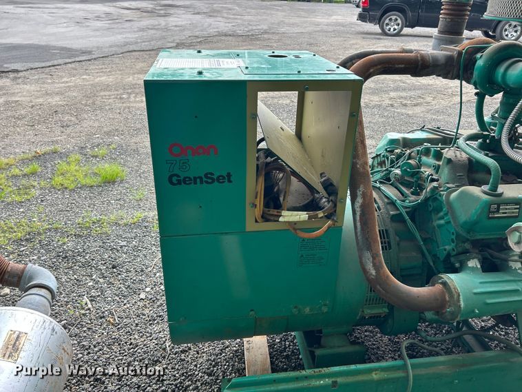 image for item FT6064 Onan 75 generator
