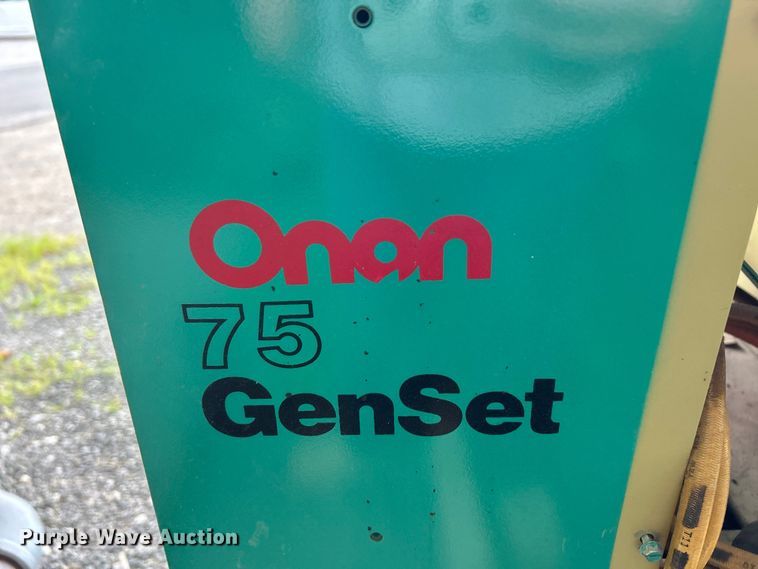 image for item FT6064 Onan 75 generator