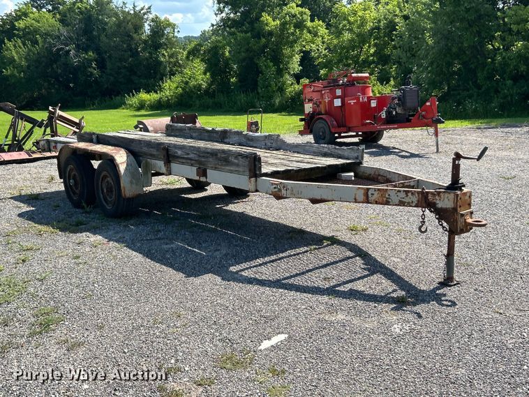 image for item FT6067 1998 Shop built utility trailer