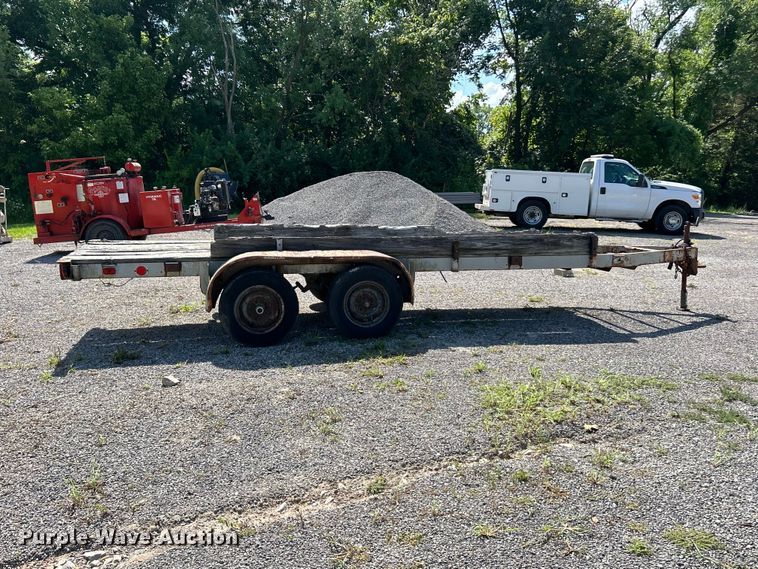 image for item FT6067 1998 Shop built utility trailer