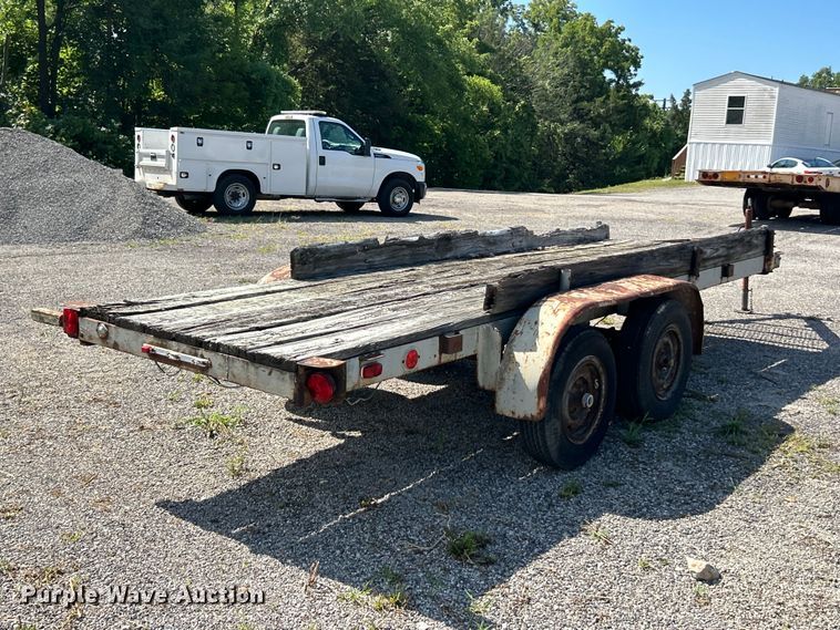 image for item FT6067 1998 Shop built utility trailer