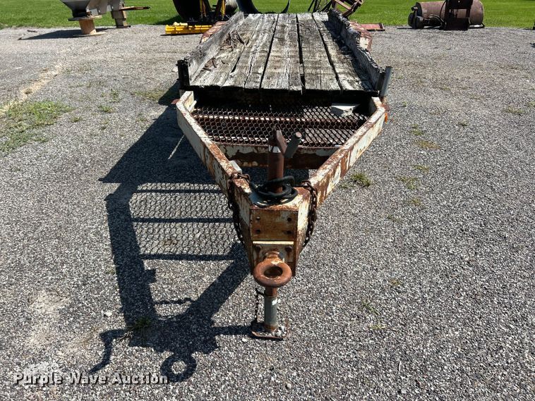 image for item FT6067 1998 Shop built utility trailer