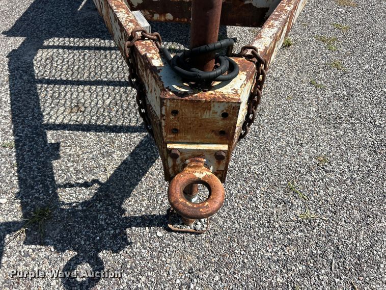 image for item FT6067 1998 Shop built utility trailer