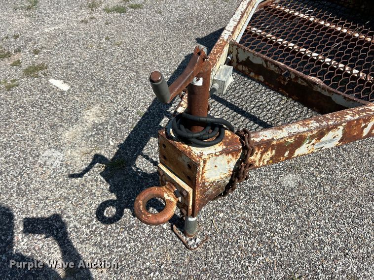 image for item FT6067 1998 Shop built utility trailer