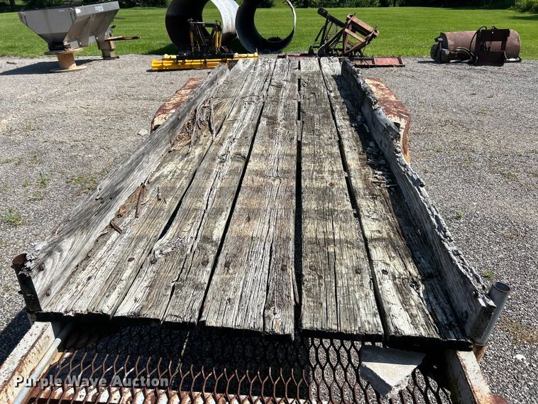 image for item FT6067 1998 Shop built utility trailer