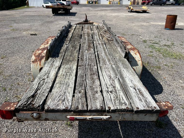 image for item FT6067 1998 Shop built utility trailer