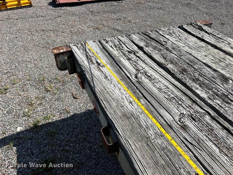 image for item FT6067 1998 Shop built utility trailer