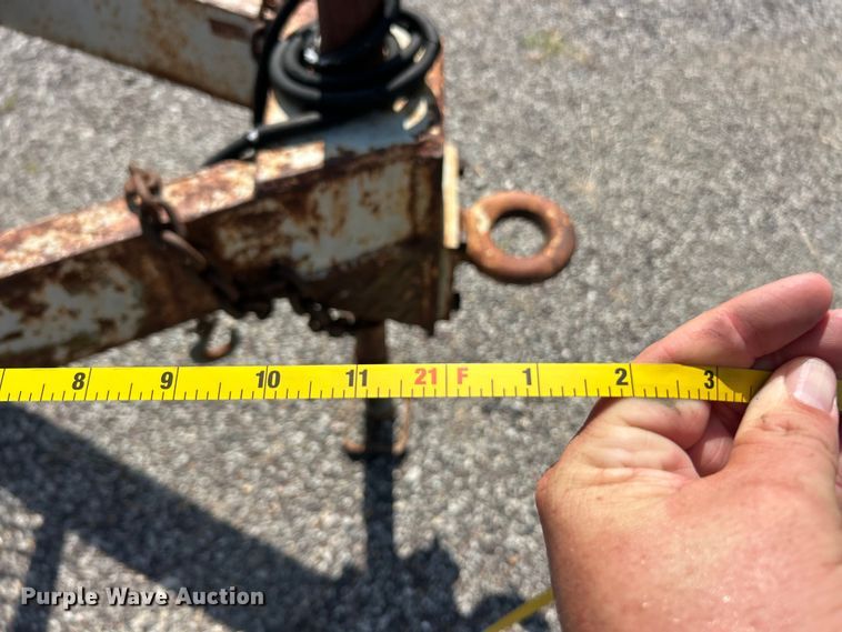 image for item FT6067 1998 Shop built utility trailer