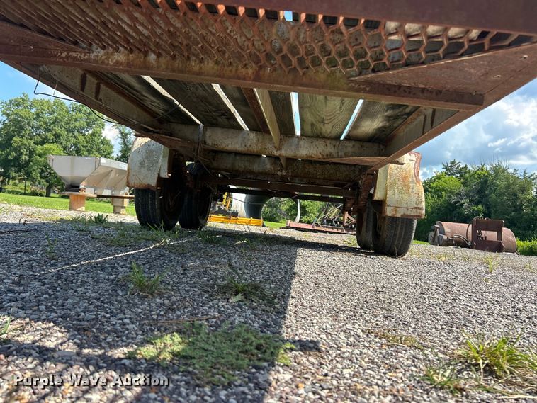 image for item FT6067 1998 Shop built utility trailer