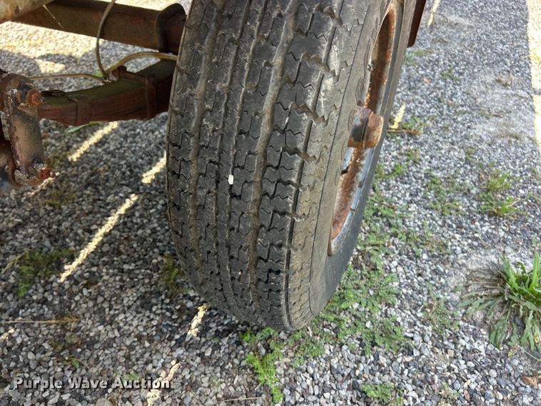 image for item FT6067 1998 Shop built utility trailer
