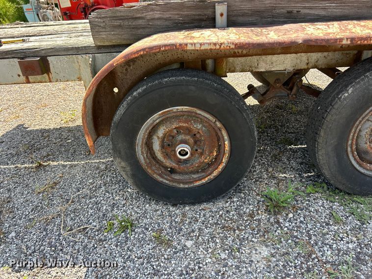 image for item FT6067 1998 Shop built utility trailer