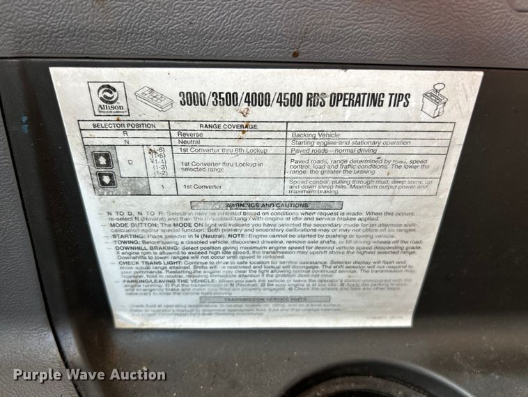 image for item FT6075 2010 Mack GU713 dump truck