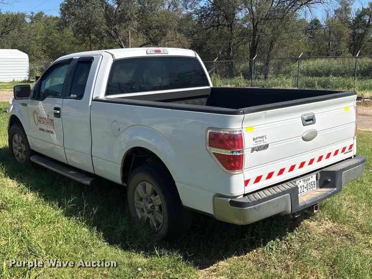image for item JM9485 2012 Ford F150 Ext. Cab pickup truck
