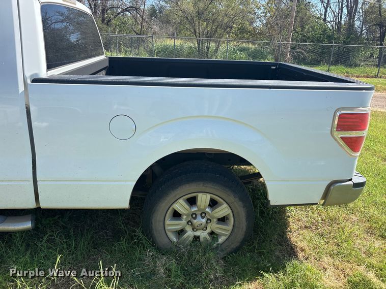 image for item JM9485 2012 Ford F150 Ext. Cab pickup truck