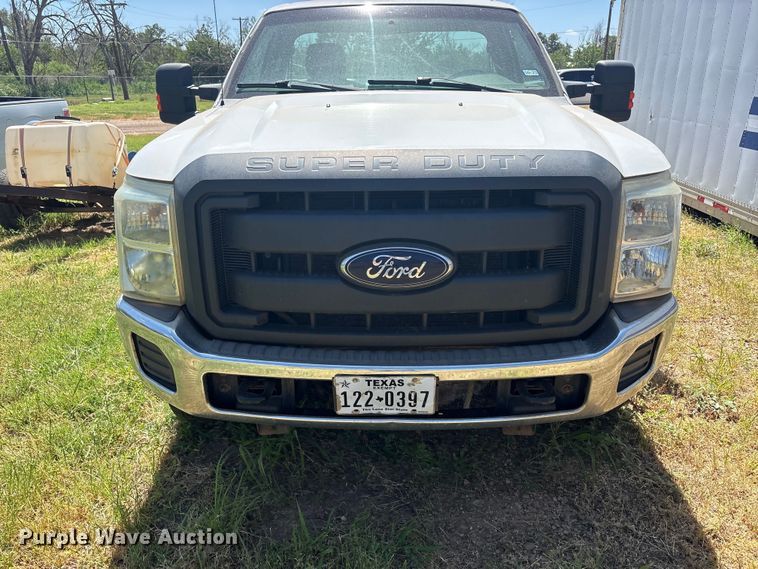 image for item JM9486 2012 Ford F250 Super Duty utility bed pickup truck