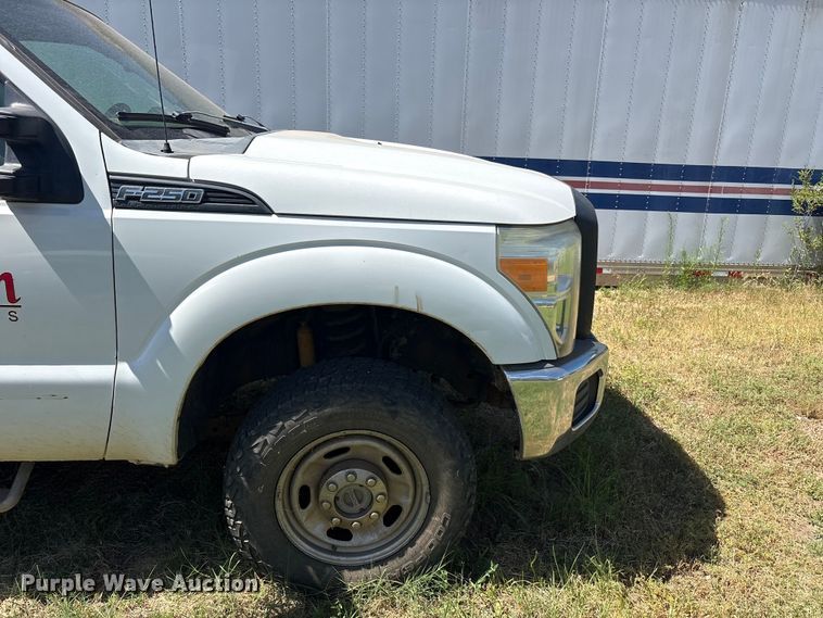 image for item JM9486 2012 Ford F250 Super Duty utility bed pickup truck