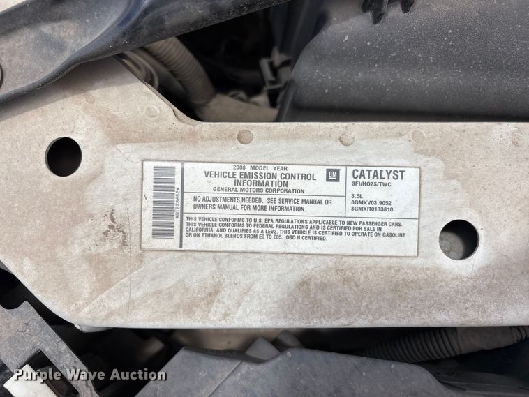 image for item JM9495 2008 Chevrolet Impala 