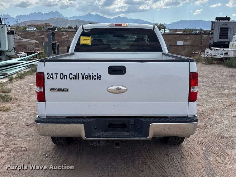 image for item JM9504 2007 Ford F150 Ext. Cab pickup truck