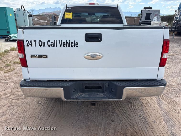 image for item JM9504 2007 Ford F150 Ext. Cab pickup truck