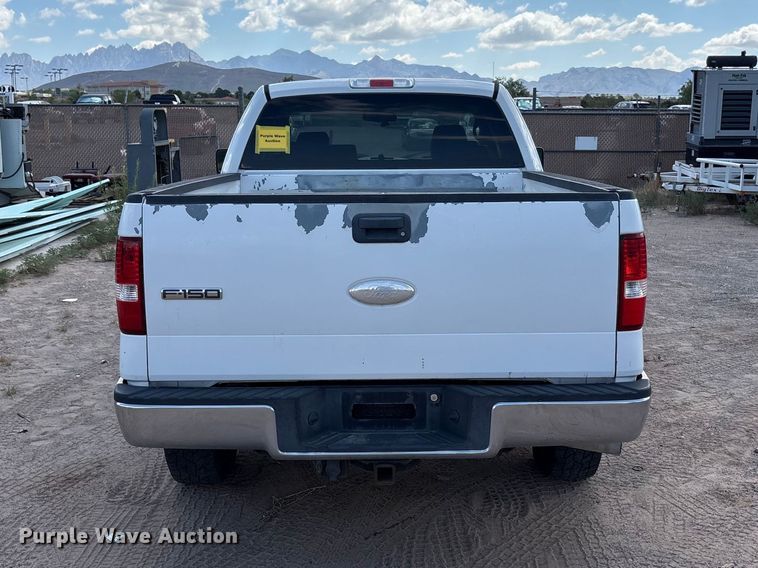 image for item JM9507 2007 Ford F150 Ext. Cab pickup truck