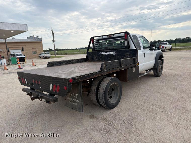 image for item MZ9728 2012 Ford F-450 Ext. Cab flatbed truck