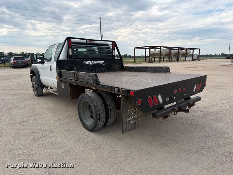 image for item MZ9728 2012 Ford F-450 Ext. Cab flatbed truck