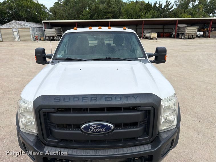 image for item MZ9728 2012 Ford F-450 Ext. Cab flatbed truck