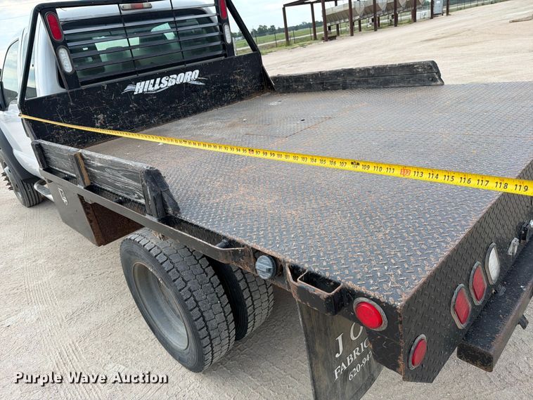 image for item MZ9728 2012 Ford F-450 Ext. Cab flatbed truck