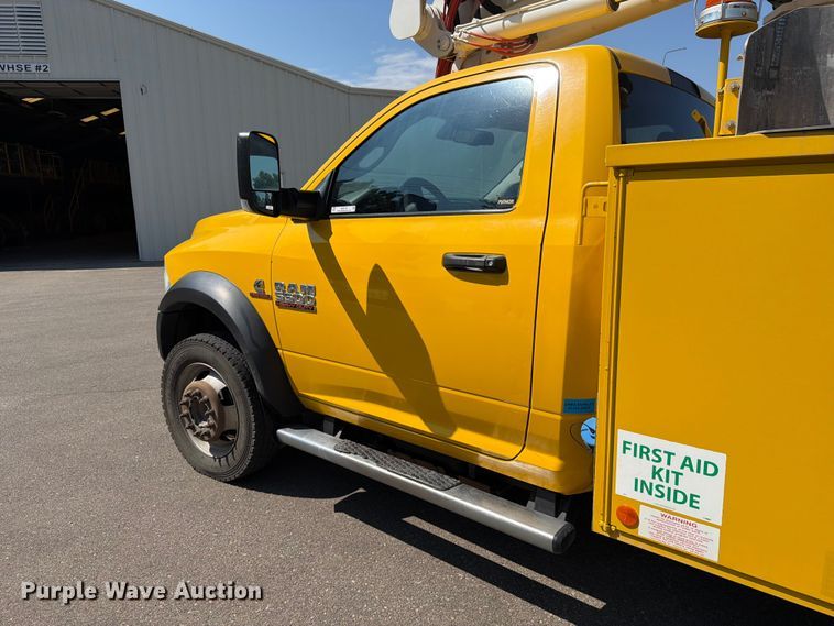 image for item MZ9730 2015 RAM 5500HD bucket truck