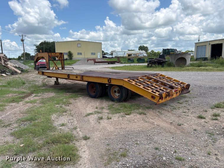 image for item NK9239 1978 Belshe T-8 equipment trailer