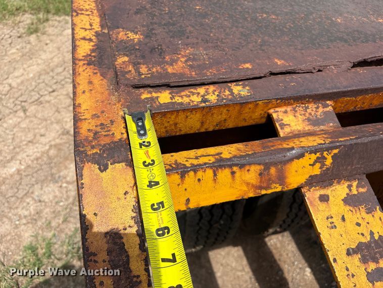 image for item NK9239 1978 Belshe T-8 equipment trailer