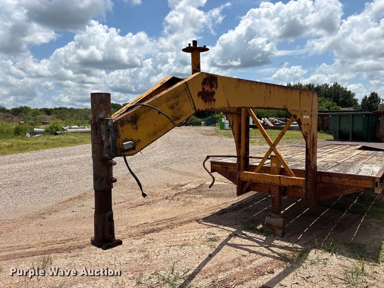 image for item NK9239 1978 Belshe T-8 equipment trailer
