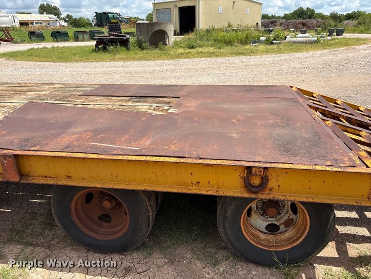 image for item NK9239 1978 Belshe T-8 equipment trailer