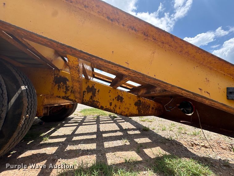 image for item NK9239 1978 Belshe T-8 equipment trailer