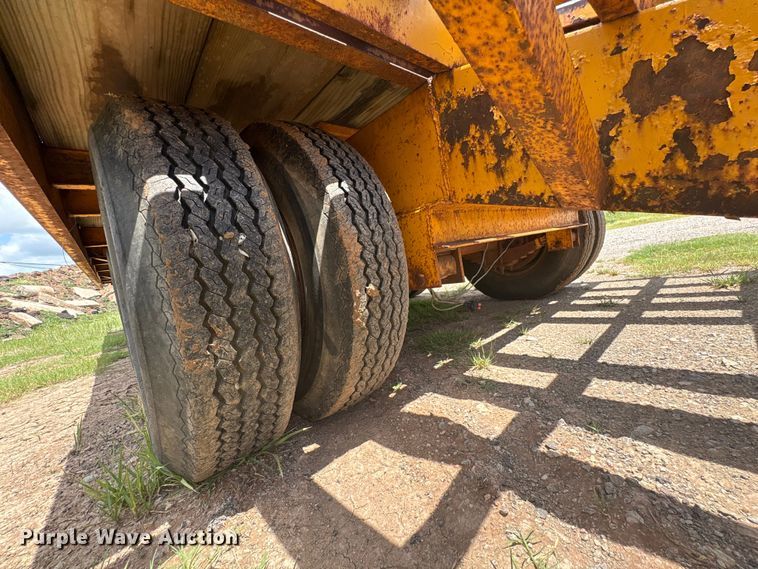 image for item NK9239 1978 Belshe T-8 equipment trailer